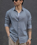 Black & White Striped Shirt 100% Cotton