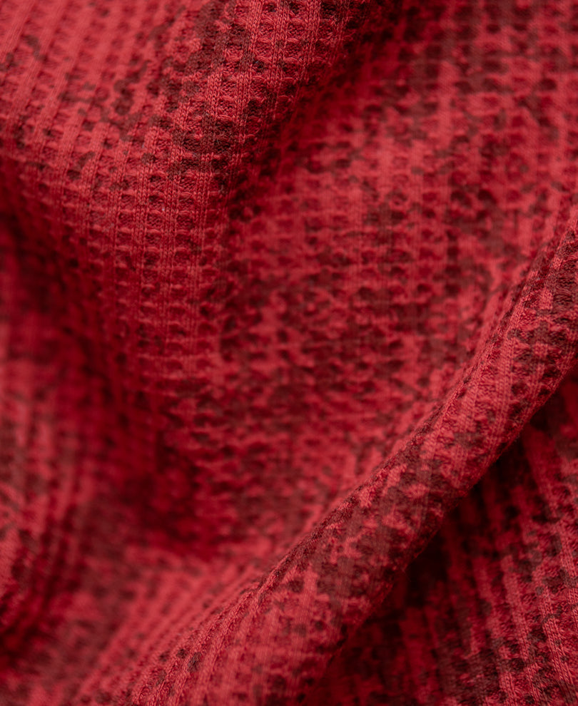 Brick Red Printed T-Shirt